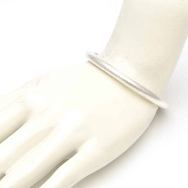 6mm Cuff with Spring and Magnetic Closure Silver