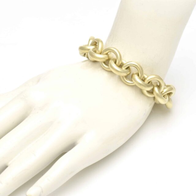 Round Chunky Chan Link Bracelet 15mm