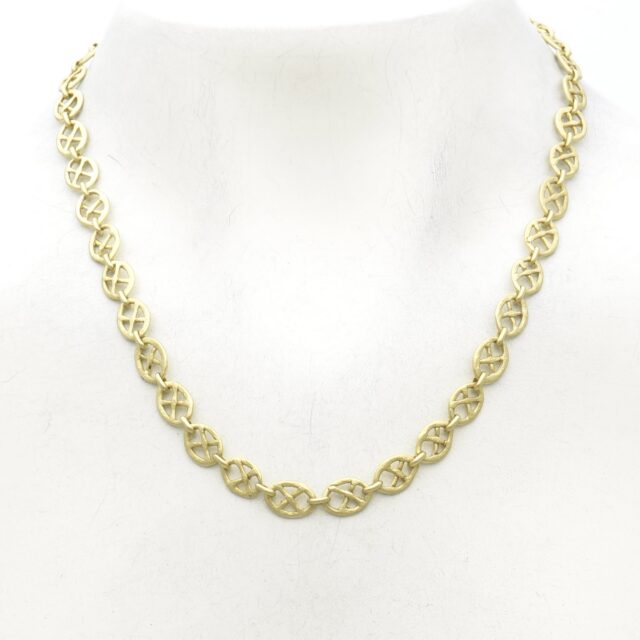 X in Oval Necklace