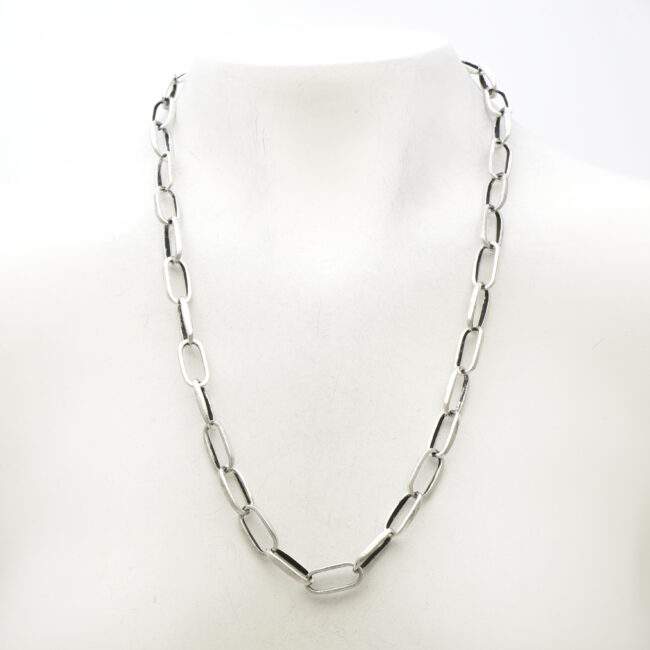 Open Paperclip Necklace