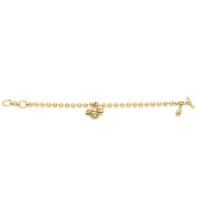Free Bee Charm on Ball Bead Chain