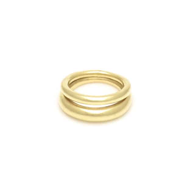 Double Graduated Band Ring