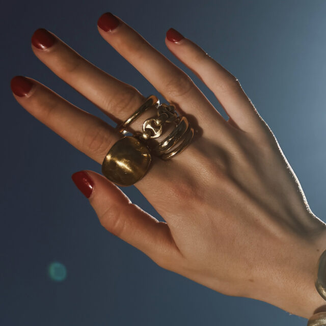Double Graduated Band Ring